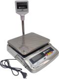 KiloMaxx KM-23, 50kg Weight Scale Front & Green Pole Display Multipurpose Weighing Scale (10" * 12", White June 2024 Model)