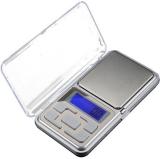 Connectwide Pocket Scale (small) :Digital 0.1G To 500G For Kitchen Jewelry Weighing Scale (Silver)