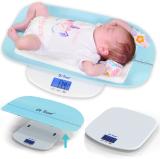 Dr Trust (USA) Digital Personal Baby Grow Buddy Infant, Toddler and Adult Human Body Weight Electronic Machine with Tray Weighing Scale (Blue)