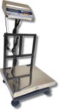 KiloMaxx KM-21, 100Kg With Ultrabright Display For Shops Stores or Industrial Uses 14*14" Weighing Scale (Silver)