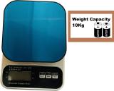 King Star Digital Kitchen Scale Model A 125 Capacity 10Kg ABS Scale (Life Need Balance) Weighing Scale (Silver)