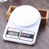 SarjuZone Electronic Digital 1Gm To 10 Kg Weight Scale LCD Kitchen Weight Scale Machine Measure For Fruits , Spice , Food , Vegetable And More Weighing Scale (White)