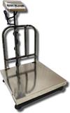 KiloMaxx KM-76, 200Kg With Ultra Bright Green Display For Shop Industrial Uses Factories Weighing Scale (20 * 20 inches, Steel)