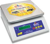 SIYOL STANDARD 40KG M.S TABLE TOP Weighing Scale (White)