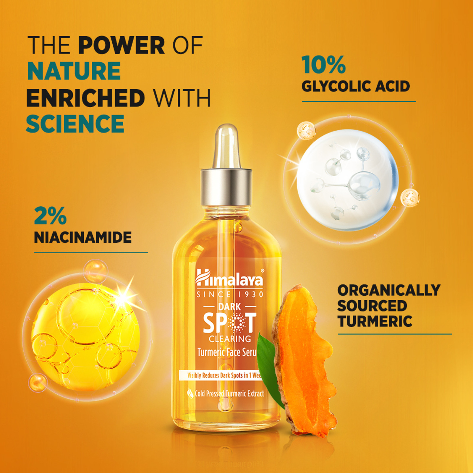 Himalaya Dark Spot Clearing Turmeric Face Serum 15Ml
