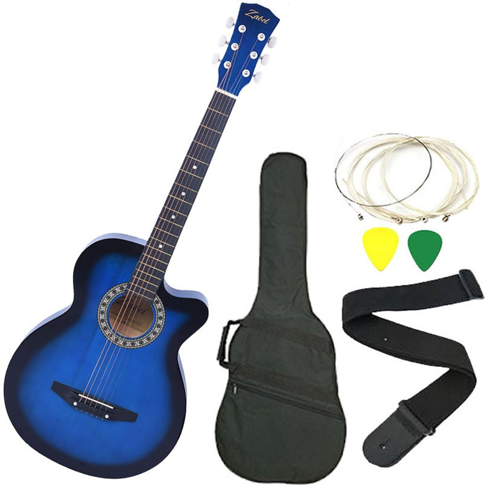Zabel ZBLBLUC Linden Wood Acoustic Guitar Price in India Buy Zabel