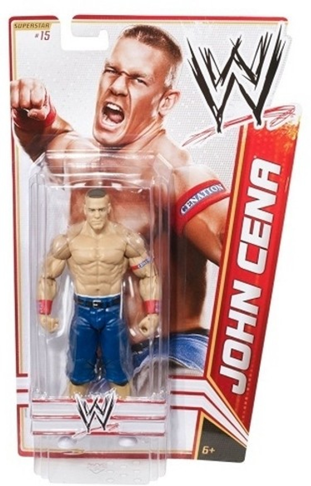 WWE Basic John Cena Action Figure Basic John Cena Action Figure . Buy