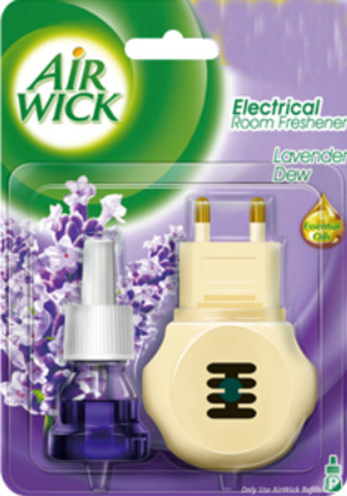 Air Wick Electrical Room Lavender Dew with Refill Plugin Air Freshener