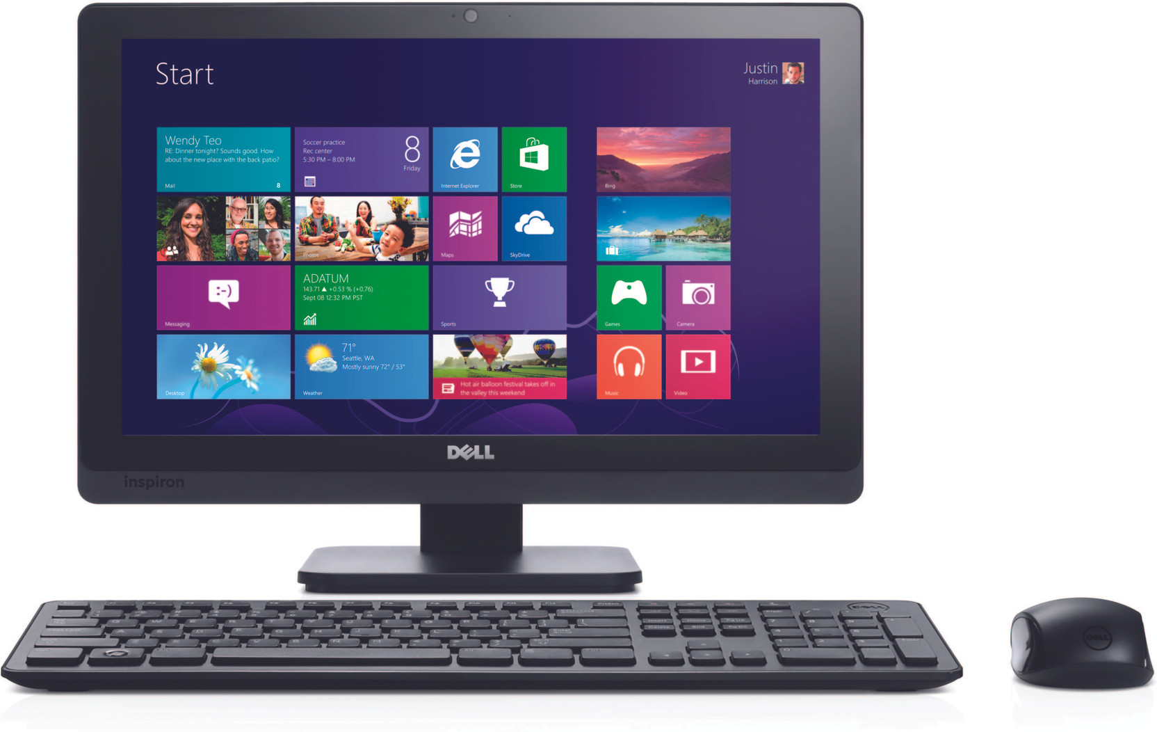 Dell Inspiron One 20 3048 AllinOne (4th Gen PDC/ 4GB/ 500GB/ Ubuntu) (3048P4500iBU1) Dell