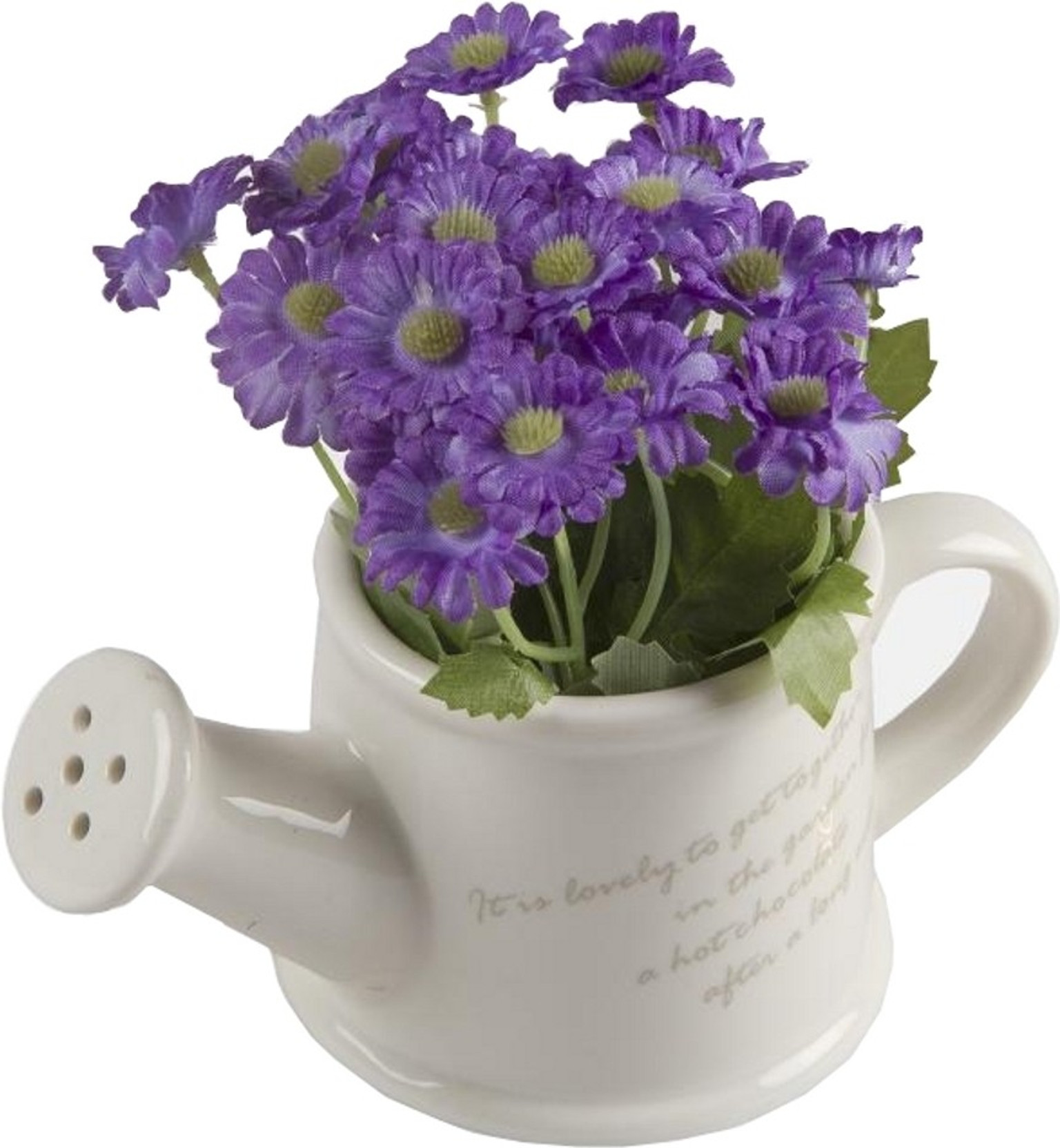 Fennel Garden Water Bucket Ceramic Pot Purple Assorted ...