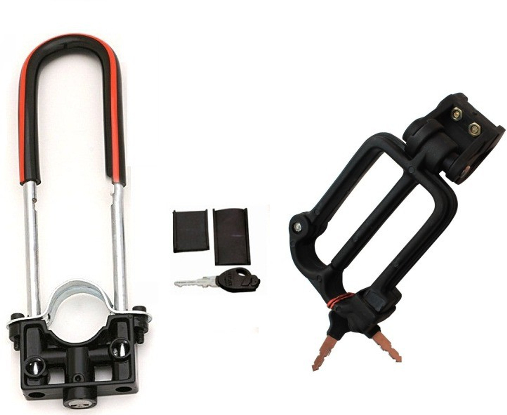 AutoStark scooty Front shocker Lock With Helmet Lock Honda Dio Combo