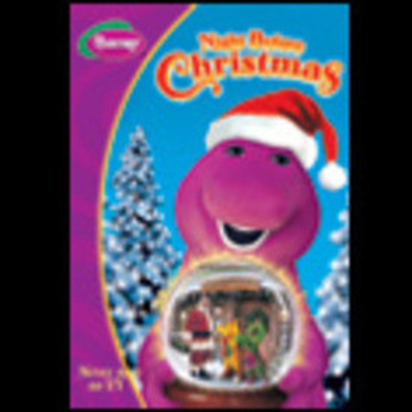 barney night before christmas uk dvd