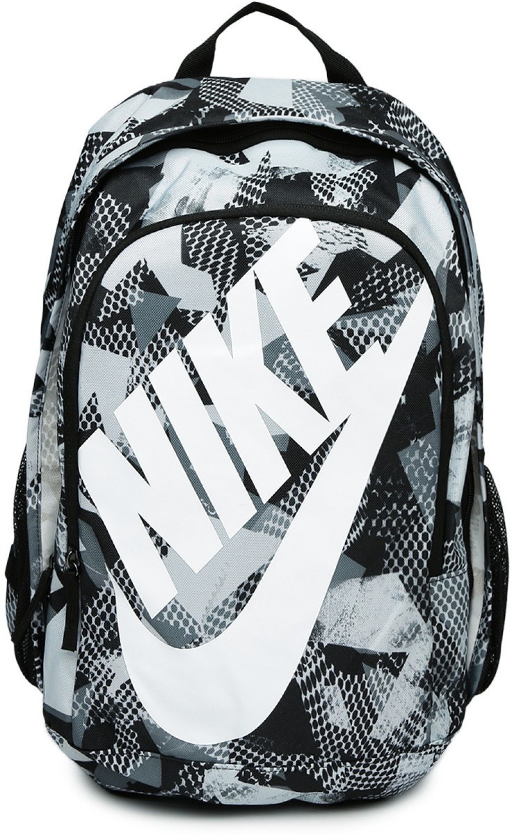 Nike Nike Unisex Grey & Black Hayward Futura 2.0 Printed Backpack 25 L Backpack Multicolour ...