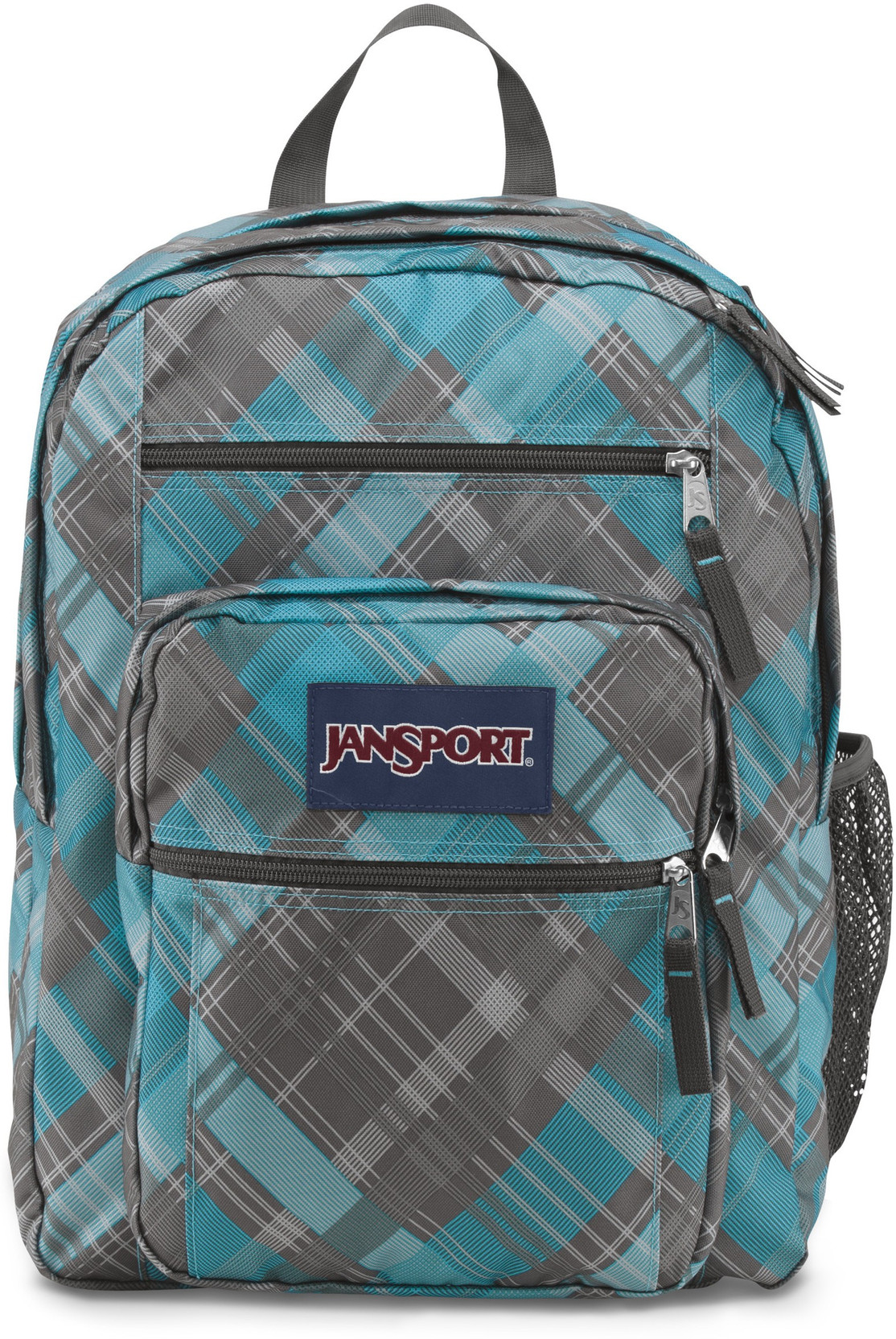 JanSport Big Student 34 L Backpack Mammoth Blue Sideways Plaid Price