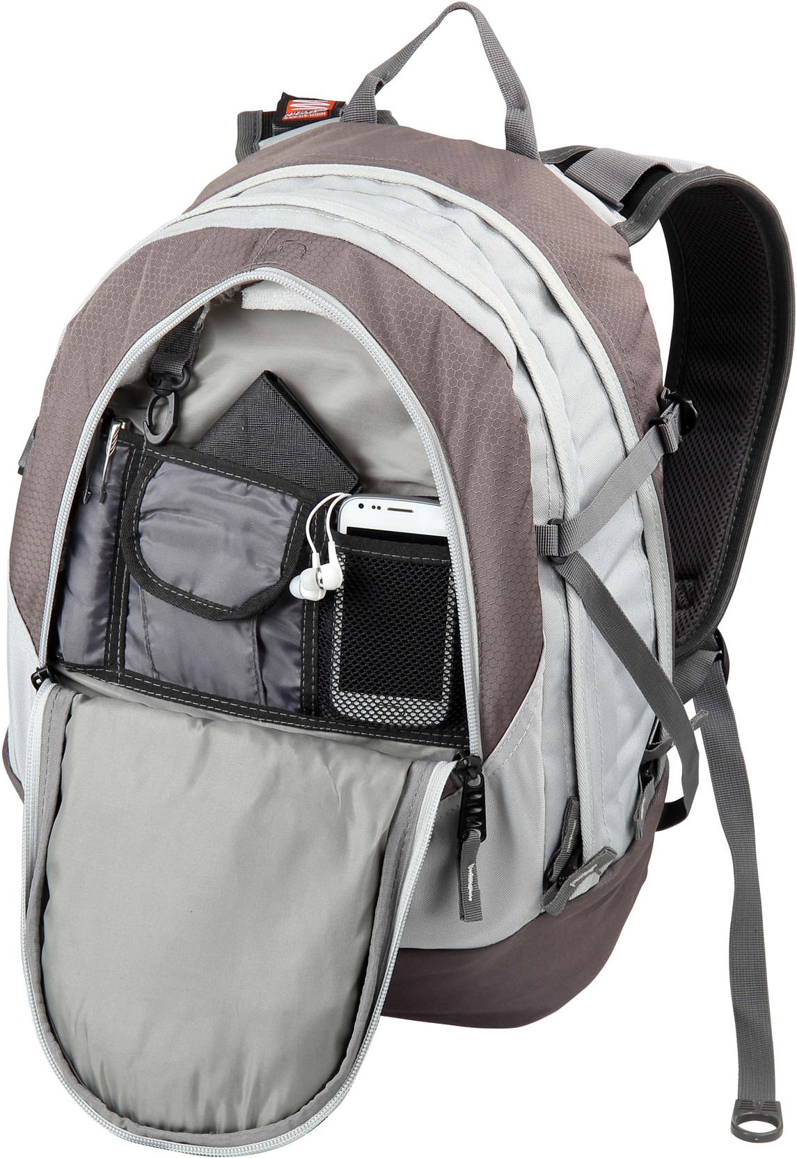 High Sierra Fatboy Backpack charcoal/silver - Price in ...