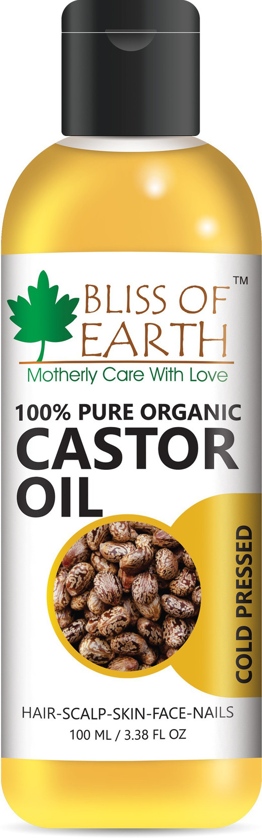 Bliss Of Earth 100 Organic Castor Oil For Hair Growth Skin And Bliss Of Earth 100 Organic Castor Oil For Hair Growth Skin And