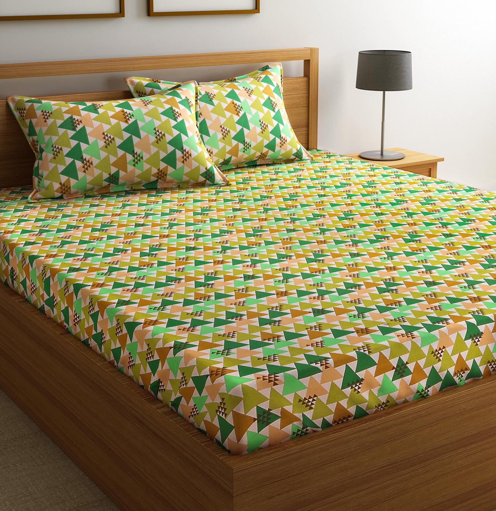 Flipkart SmartBuy Cotton Geometric Double Bedsheet Buy Flipkart