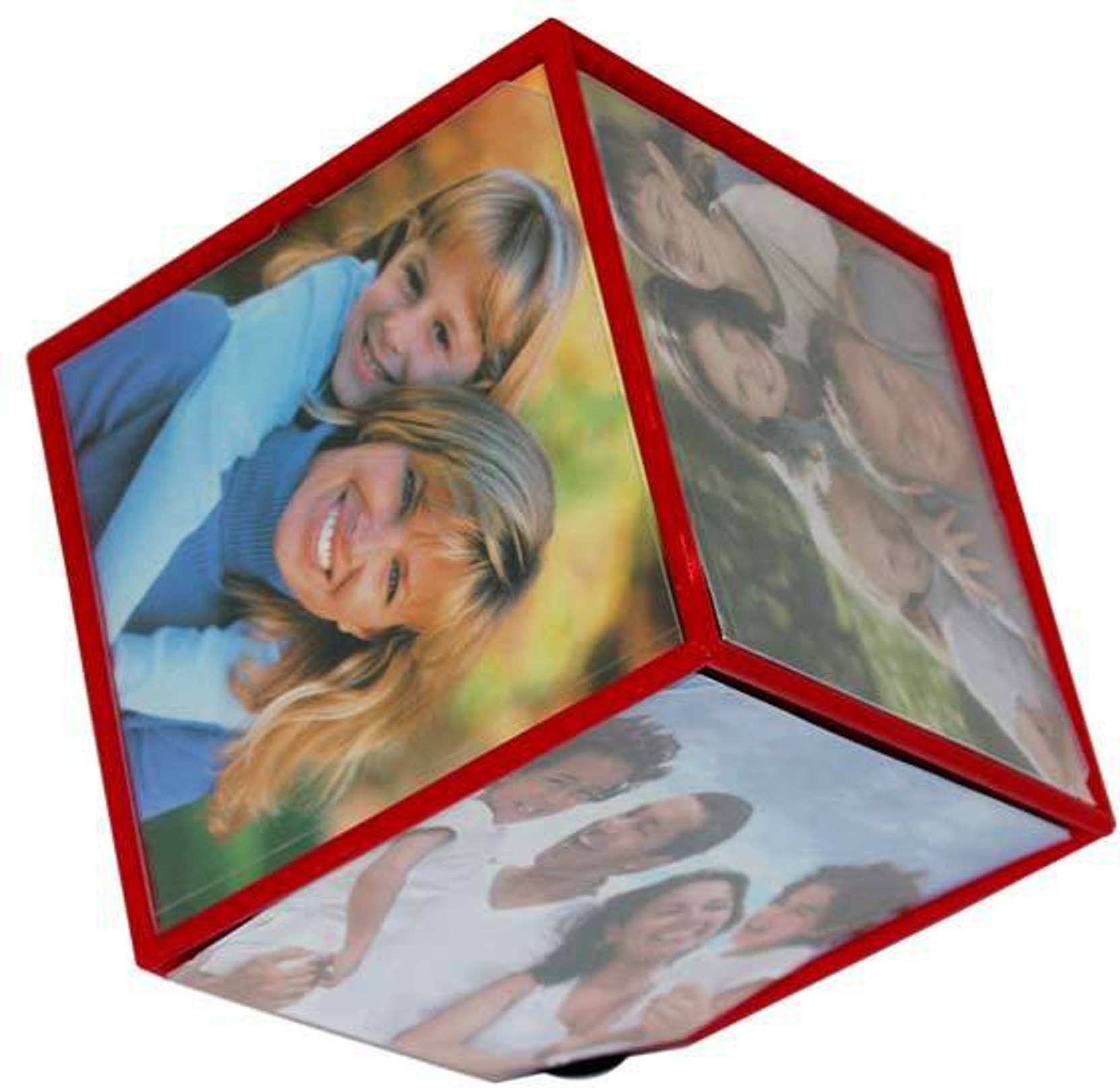 Primo Rotating Cube Photo Frame In India