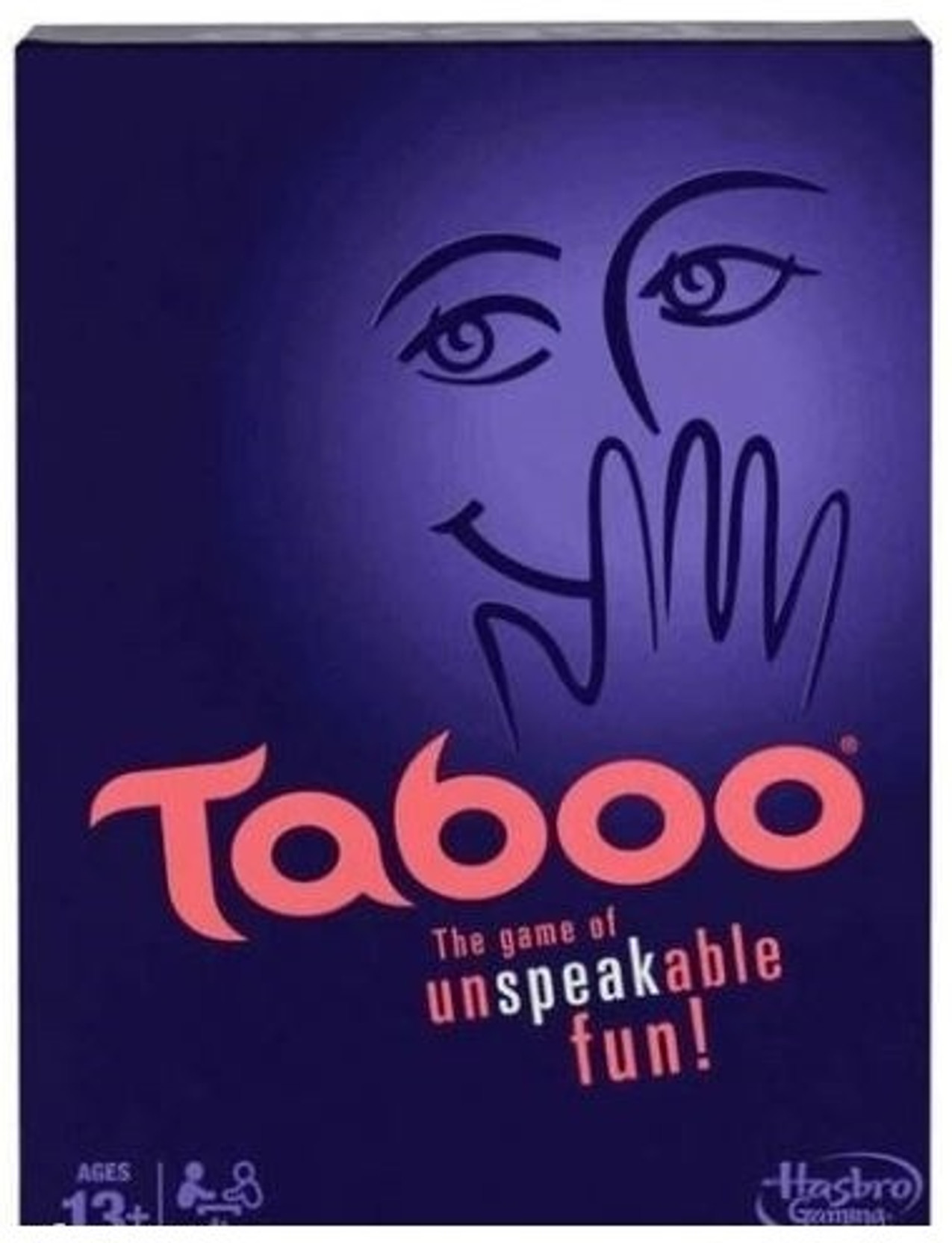 Hasbro Taboo Party Game For 13+ the Game of Unspeakable Fun Board Game