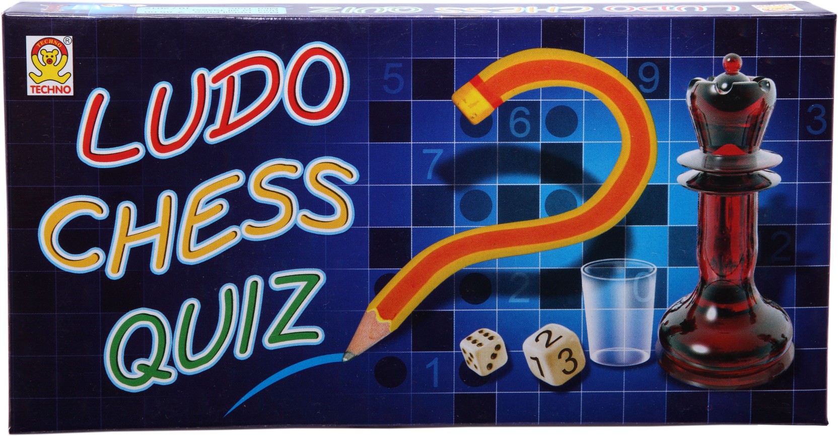 Techno Ludo Chess & Quiz Board Game - Ludo Chess & Quiz . shop for Techno products in India