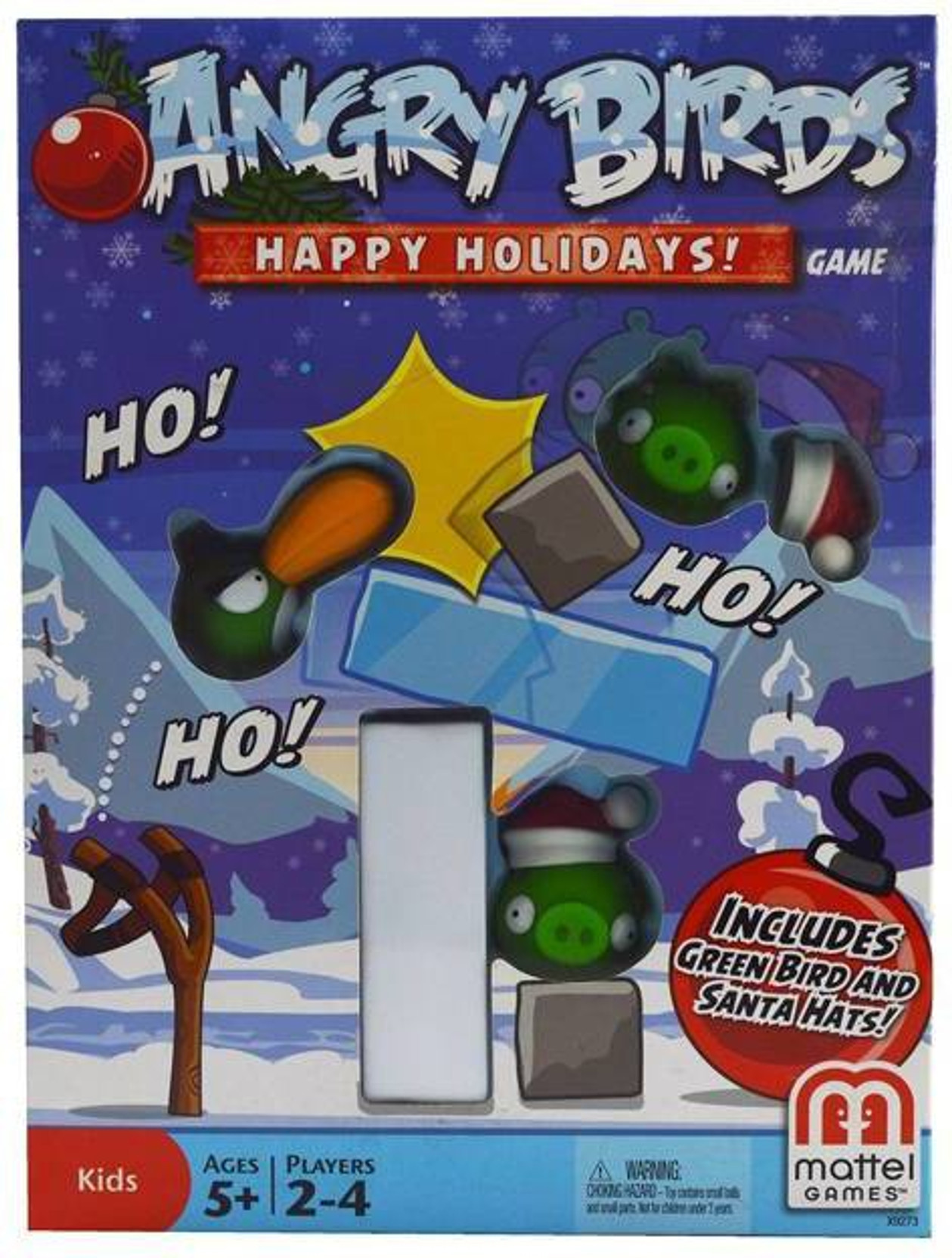 Turban Toys Angry Bird Happy Holidays Board Game