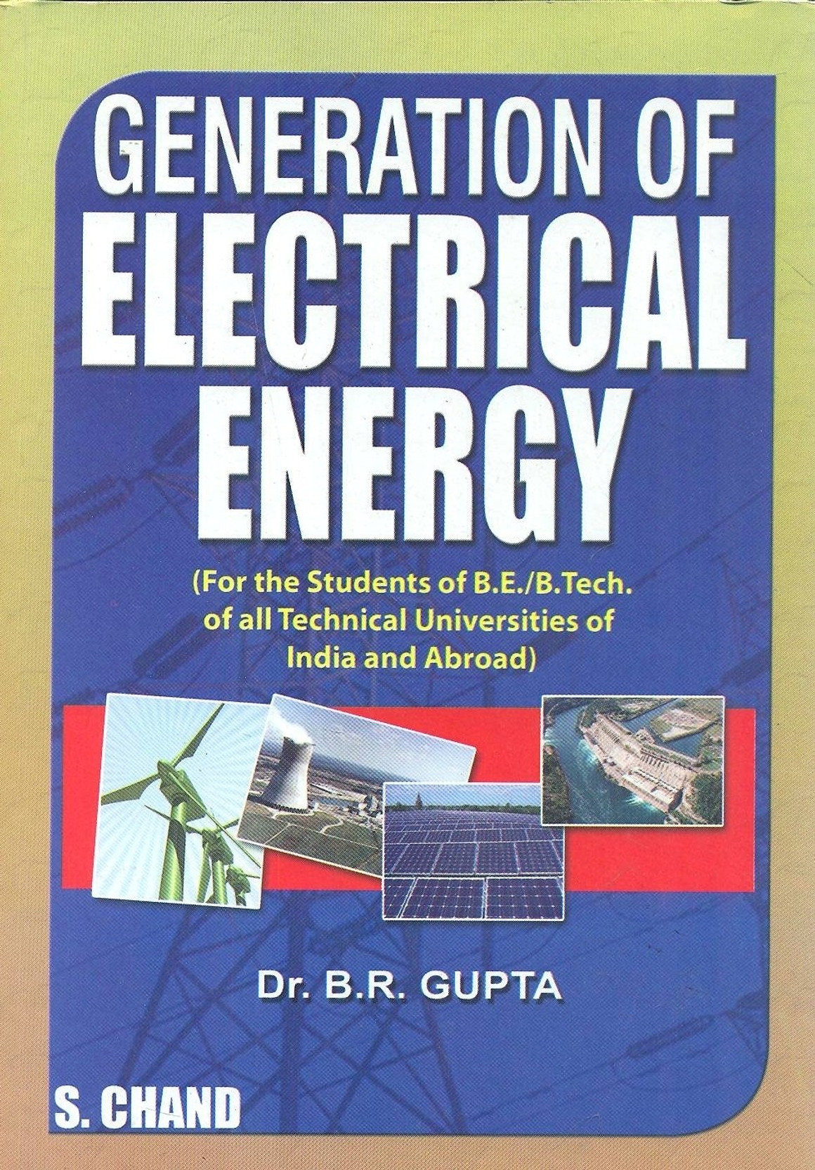 GENERATION OF ELECTRIC ENERGY 6th Edition Buy GENERATION OF ELECTRIC ENERGY 6th Edition by