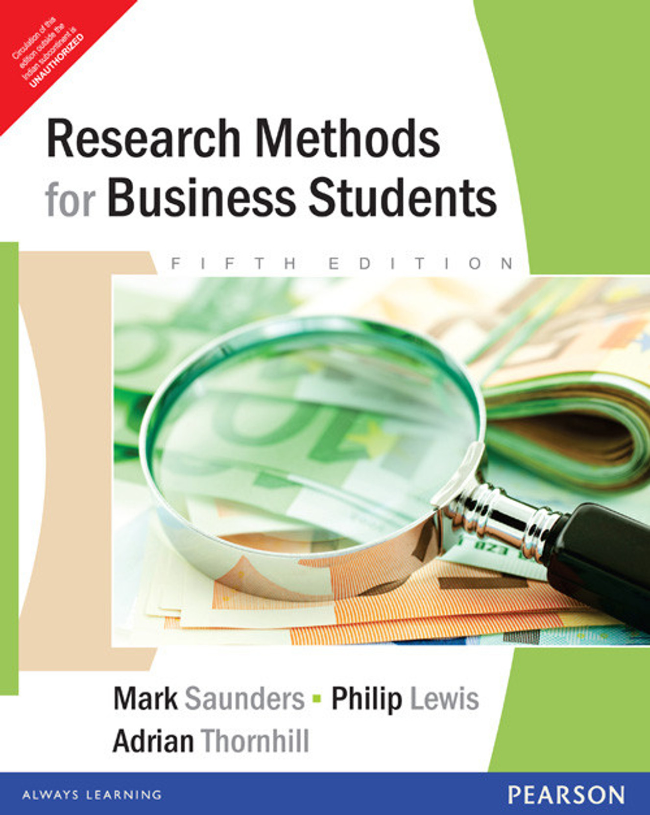 Saunders research methods for business students