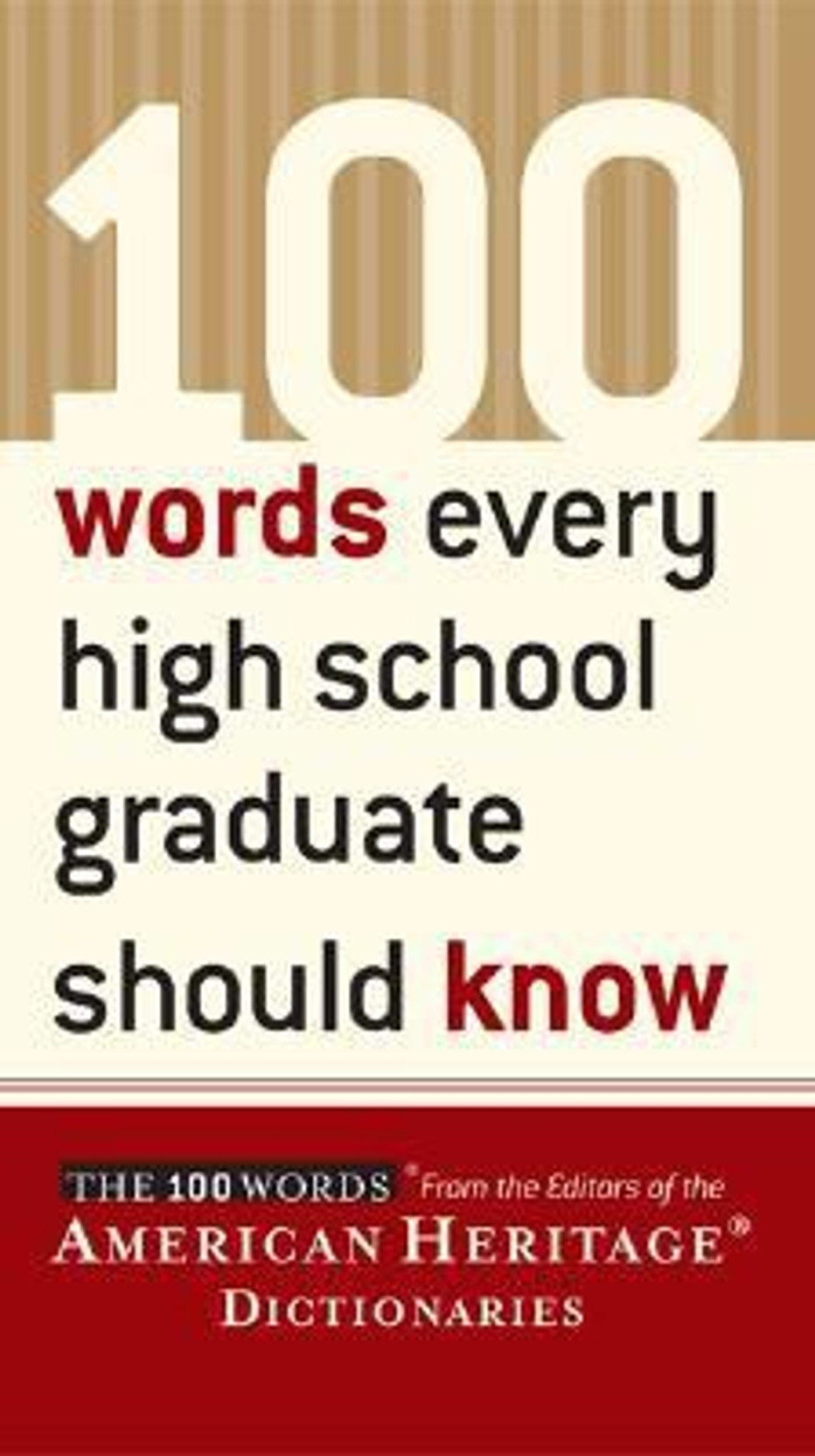 100 Words Every High School Graduate Should Know. ON OFFER