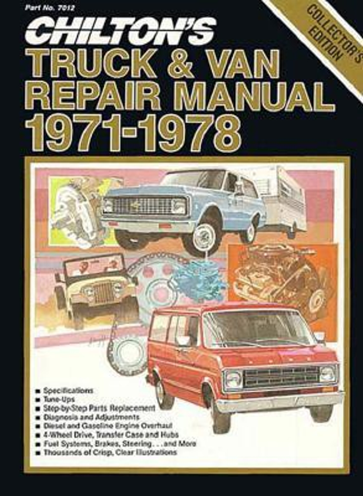 Chilton\'s Truck & Van Repair Manual, 1971-1978 - Collector\. Share