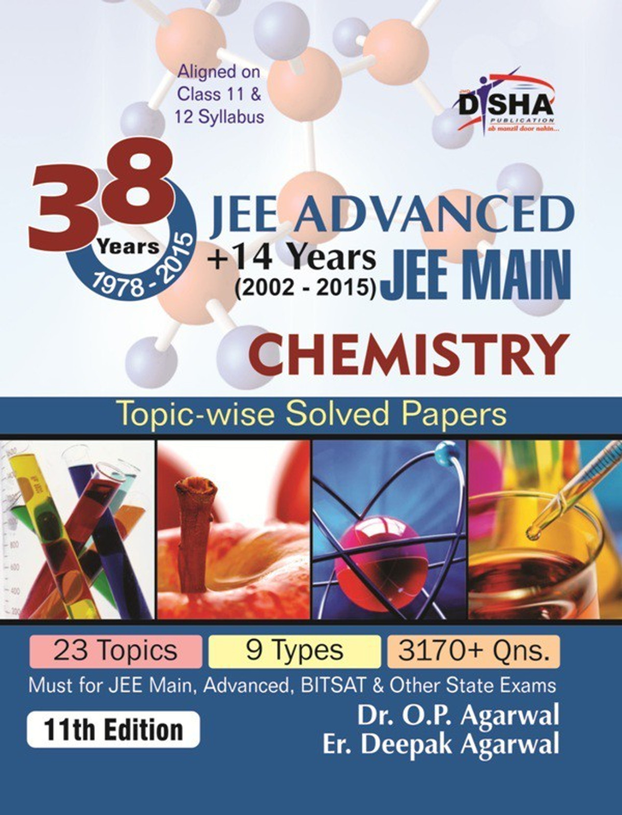JEE Advanced + 14 yrs JEE Main Topic-wise Solved Paper CHEMISTRY 11th Edition 11. ADD TO CART