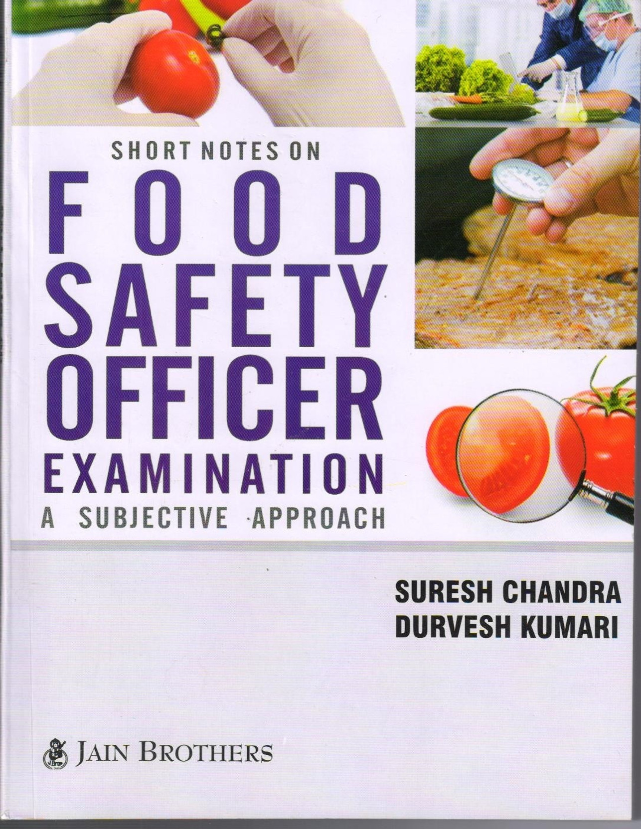 Food safety officer exam a subjective approach buy food safety