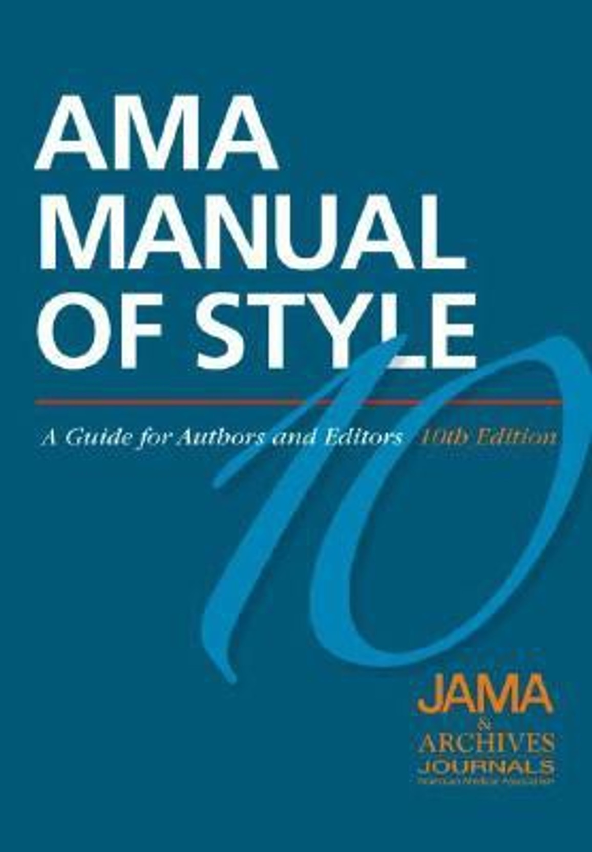 AMA MANUAL OF STYLE C (English, Book, JAMA, ARCHIVES JOURNALS)
