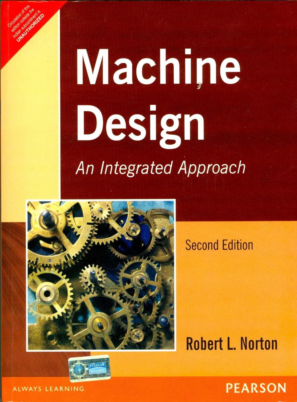 Machine Design An Integrated Approach 2 E 2nd Edition