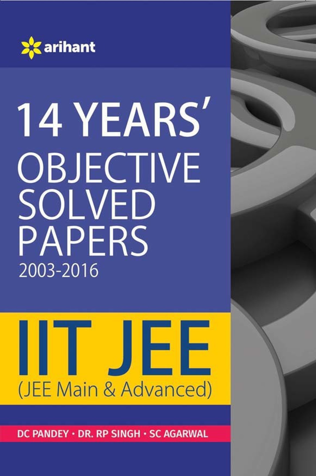 14 Years' Objective Solved Papers (2003-2016) IIT JEE (JEE MAIN. ADD TO CART