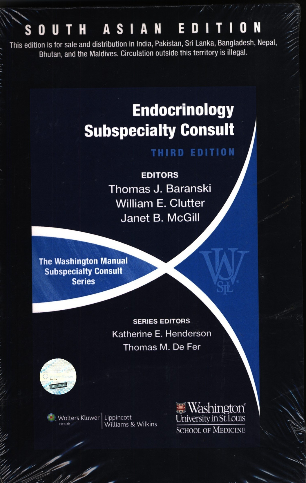 Washington Manual Endocrinology Subspecialty Consult 3/e (English, Mcgill)