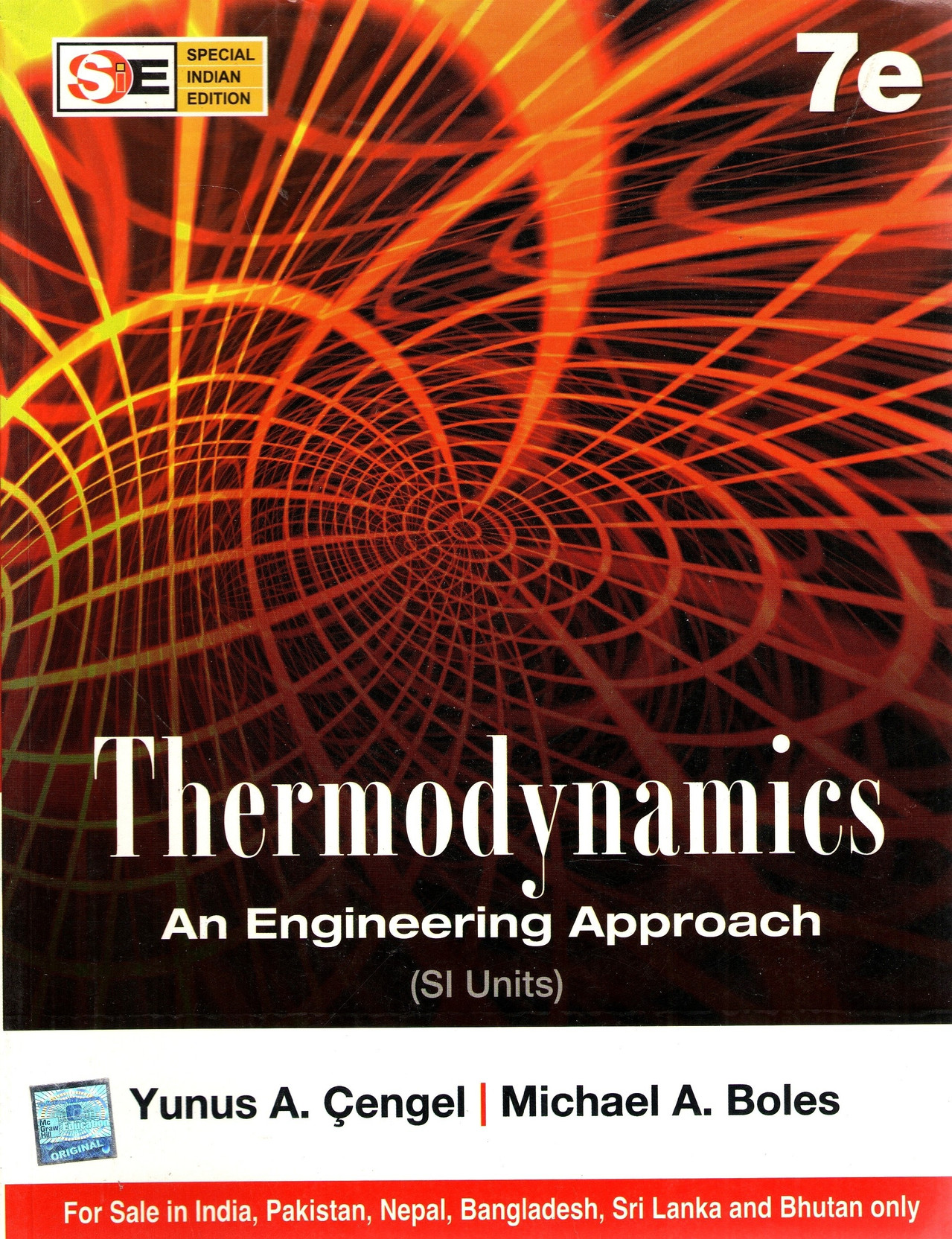 Thermodynamics An Engineering Approach (SI Units) 7th Edition Buy