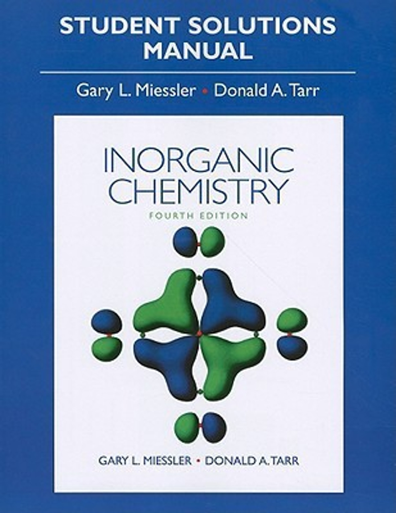 Solution Manual for Inorganic Chemistry 4th Edition (English, Paperback,  Donald A. Tarr, Gary Miessler)