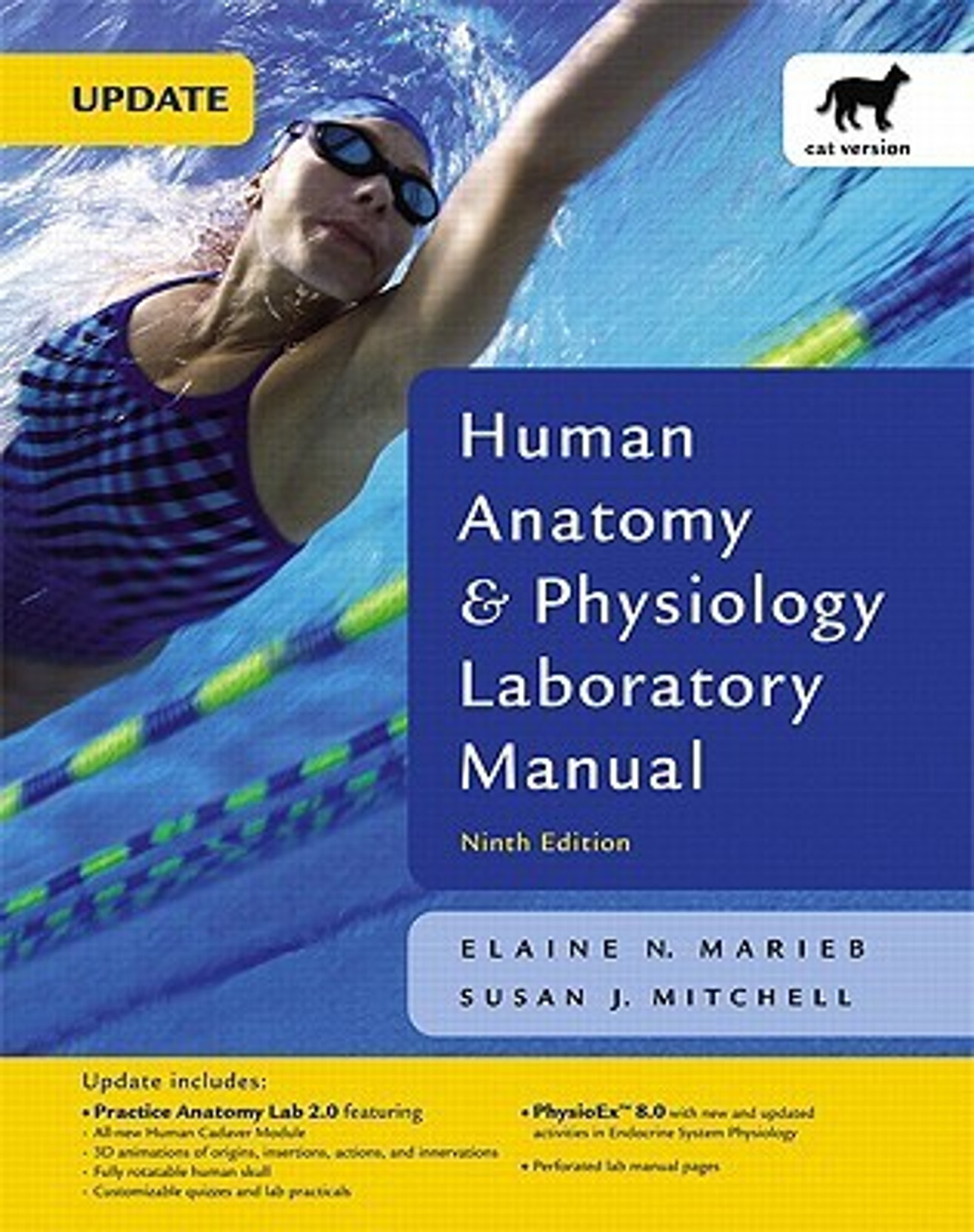 Human Anatomy & Physiology Laboratory Manual, Cat Version Value Pack (Includes Practice Anatomy Lab. Share