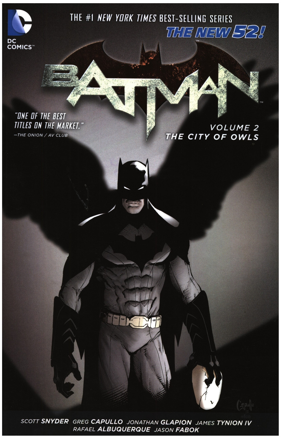 Batman Vol. 2: The City of Owls (The New 52). ADD TO CART