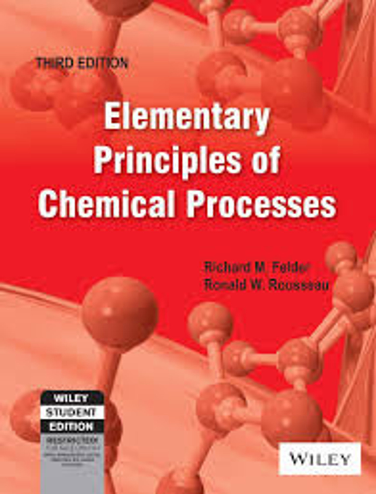 elementary principles of chemical processes