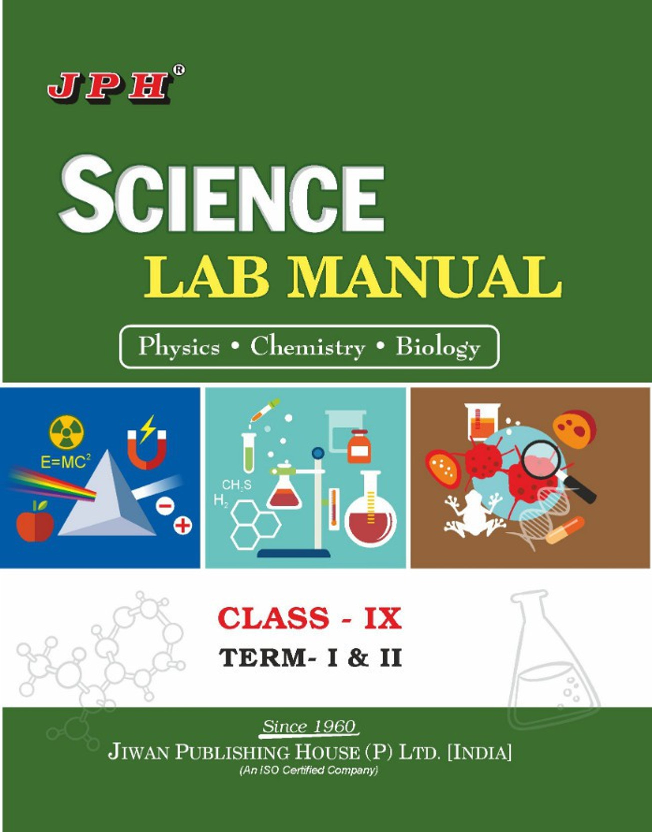 Science Lab Manual (Physics, Chemistry, Biology) Term I & II (English, PERFECT, J.P.H. Expert)