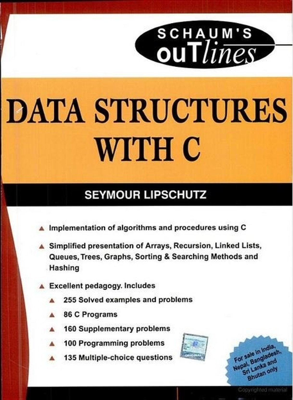 DATA STRUCTURES WITH C 1st Edition Buy DATA STRUCTURES WITH C 1st Edition Online at Best