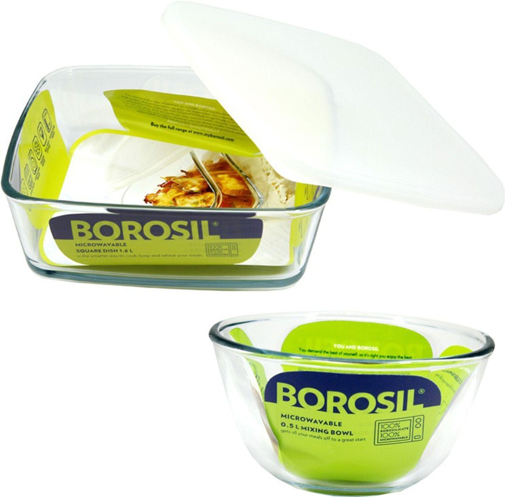 Borosil Kitchen Classic Glass Bowl Set Price in India Buy Borosil
