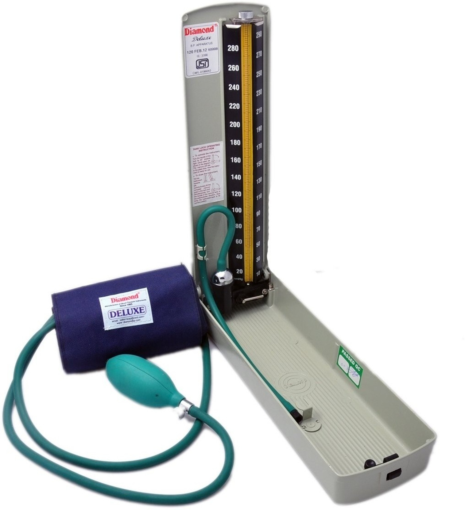 Diamond Apparatus Mercurial Deluxe Bp Monitor - Diamond : Flipkart.com