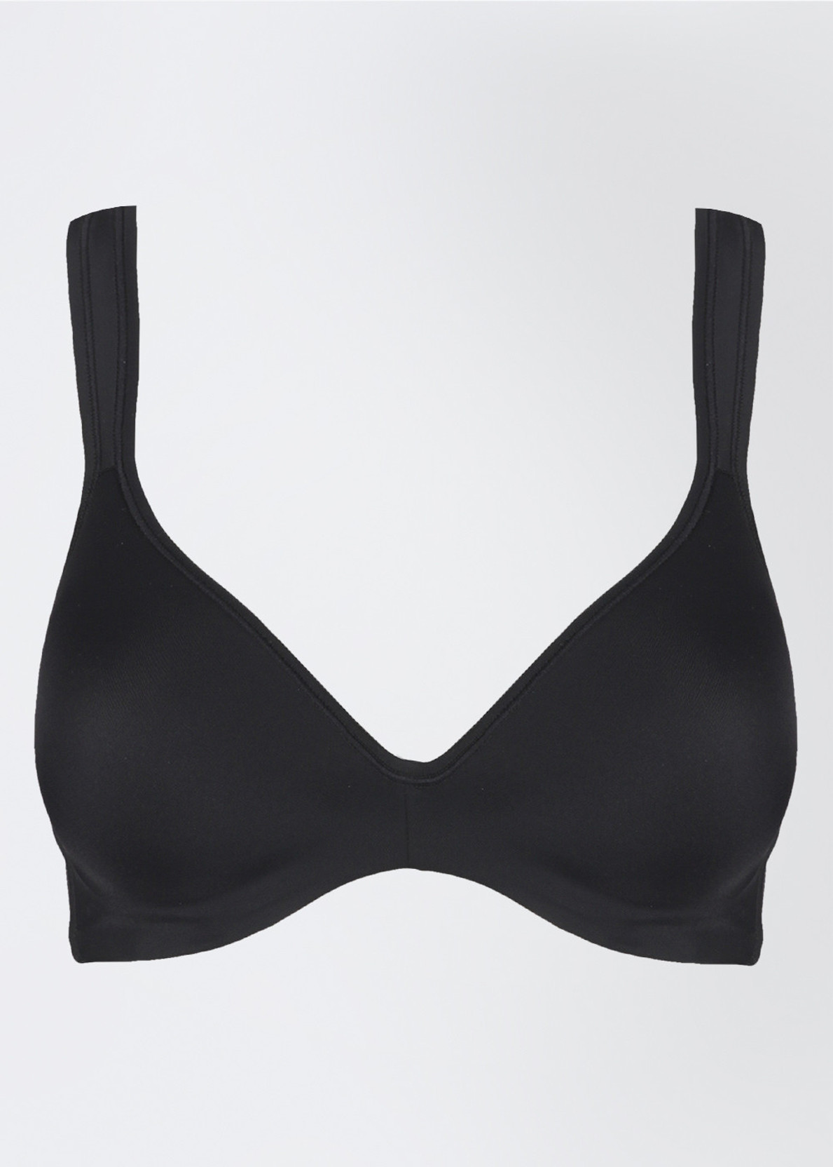 Hanes Women's TShirt Heavily Padded Bra Buy BLACK Hanes Women's T
