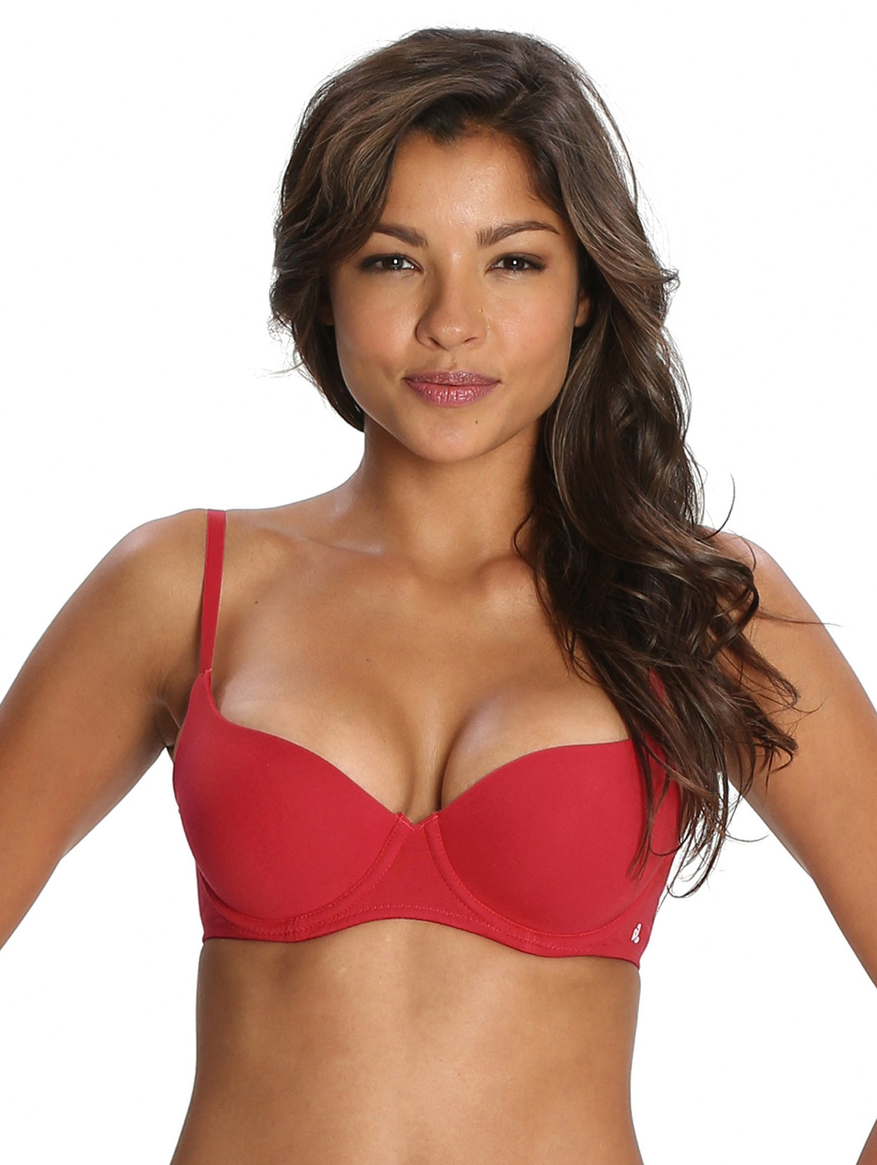 Jockey Women's T-Shirt Lightly Padded Bra - Buy Maroon ...