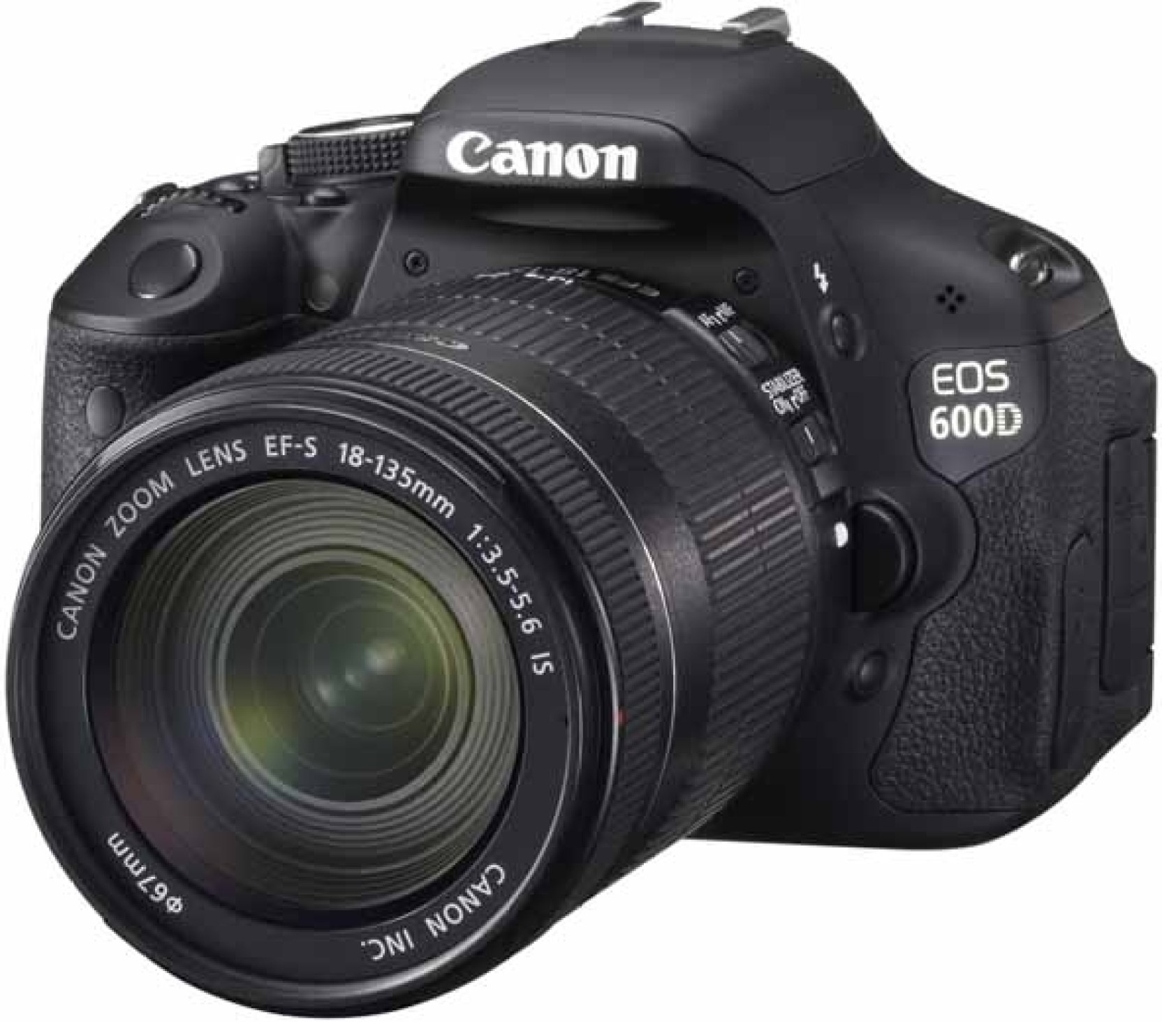  Canon EOS 600D  Body with EF S 18 135 mm IS II Lens DSLR 