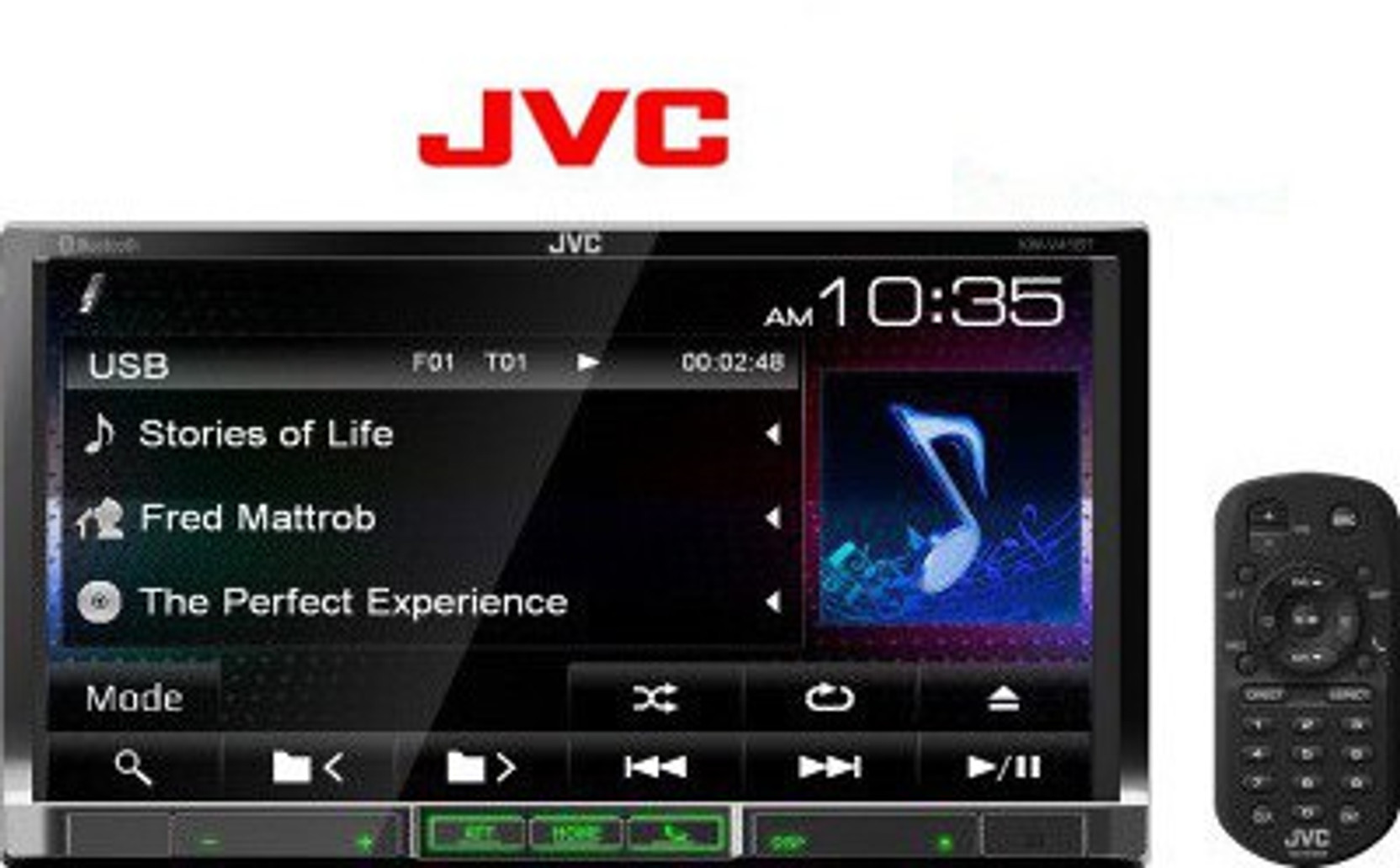 JVC KW V41BT Car Stereo Price in India Buy JVC KW V41BT Car
