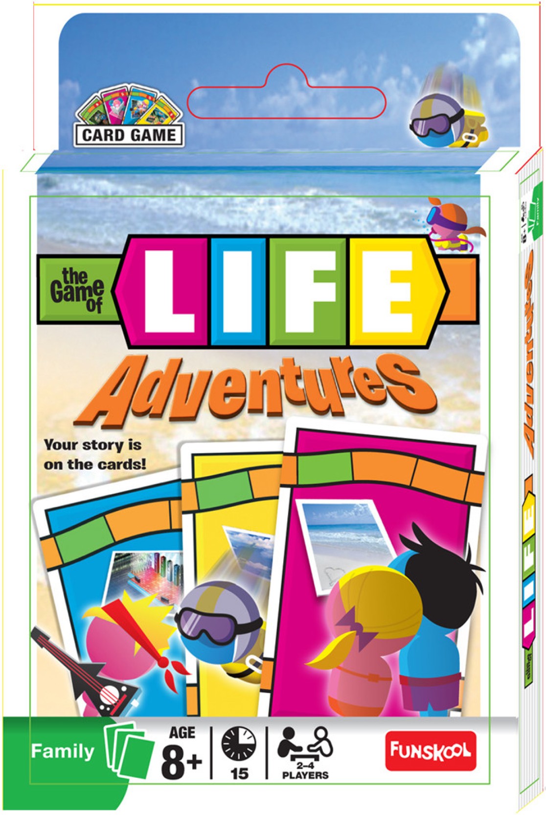 Funskool Game of Life Adventure Card Game - Game of Life 