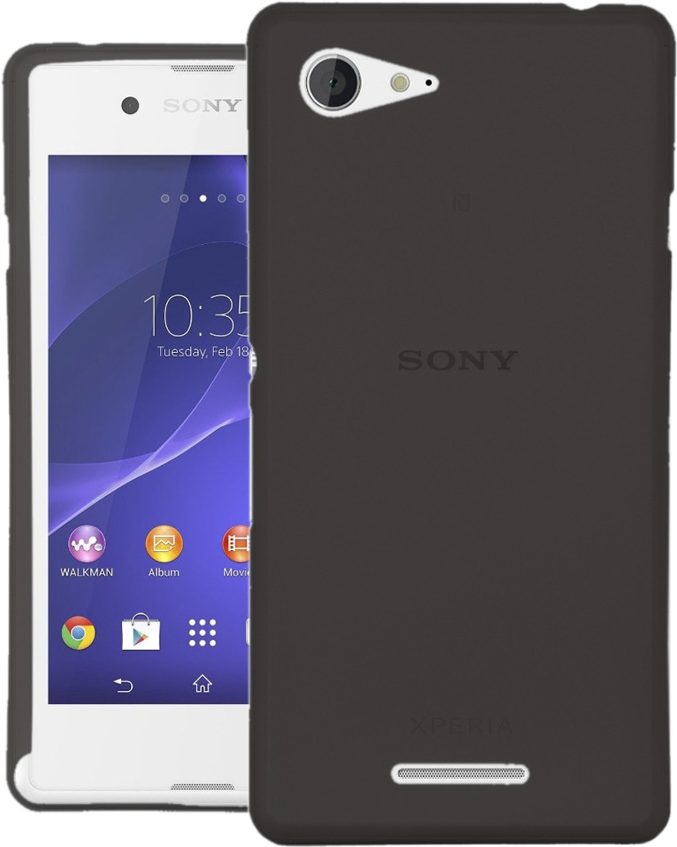 Cubix Back Cover for Sony Xperia E3 Dual Cubix Flipkart Xperia E3 Dual